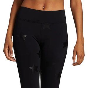 Terez Core Star Foil Tall Waistband Leggings Size Medium (New w/Tags)